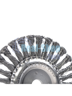 Щетка круглая витая (180х22.2 мм) EDGE by PATRIOT 813010013