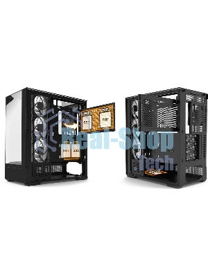 Компьютерный корпус ZALMAN P40 Prism Plus, ATX, черный, WINDOW, 3xCombo (3.5'' or 2.5