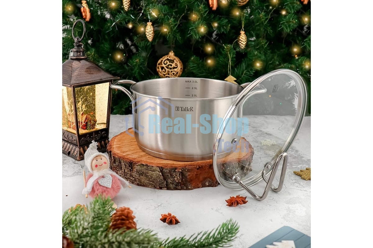 Кастрюля TalleR 17257 нержавеющая сталь