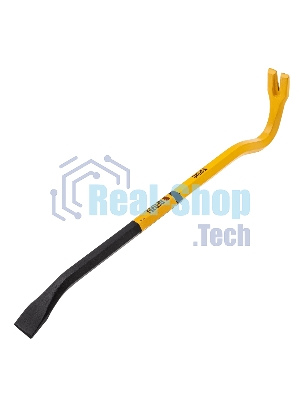 Лом-гвоздодер Denzel 450 мм, шестигранный 16 мм, окрашенный, сталь 65