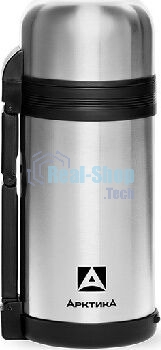 Термос Арктика 201-1200, 1,2 л, с ручкой + чашка, универсальная пробка, холод/тепло 20 ч