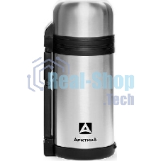 Термос Арктика 201-1200, 1,2 л, с ручкой + чашка, универсальная пробка, холод/тепло 20 ч