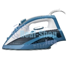 Утюг BRAYER 4002BR, 2400 Вт, керамич, Пар 140 г/м антикапля, разбрыз, резер 360мл, самоотчис,