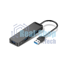 USB-концентратор Vention CHLBF, USB 3.0, USB 4 порта, USB