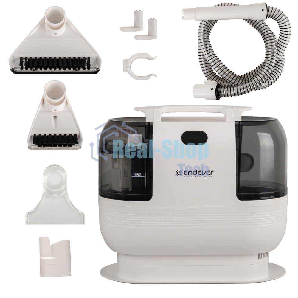 Моющий пылесос Endever SkyClean VC-100, white/black, 700 Вт, 2 шт,уп