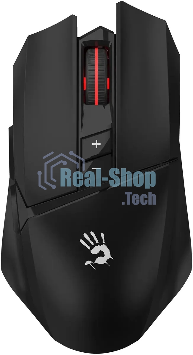 Мышь беспроводная A4Tech Bloody R36 Ultra черный, 12000 dpi, радиоканал, USB, кнопки - 7