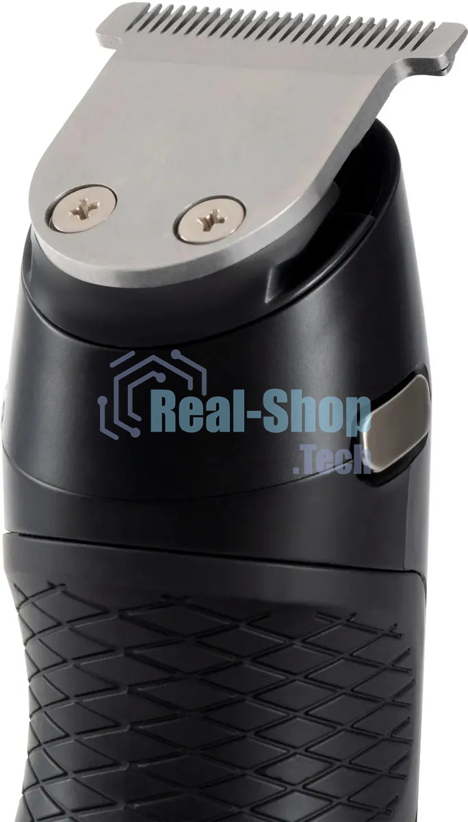 Машинка для стрижки Hyundai H-HC7120 черный/серебристый 5Вт (насадок в компл:10шт)