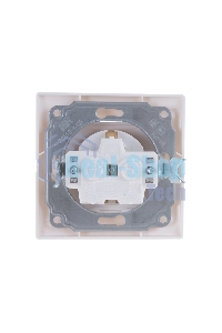 Розетка 1-м СП Кварта 16А РСб10-3-КБ с защ. крышкой с заземл. IP20 белый ИЭК ERK15-K01-16-DM