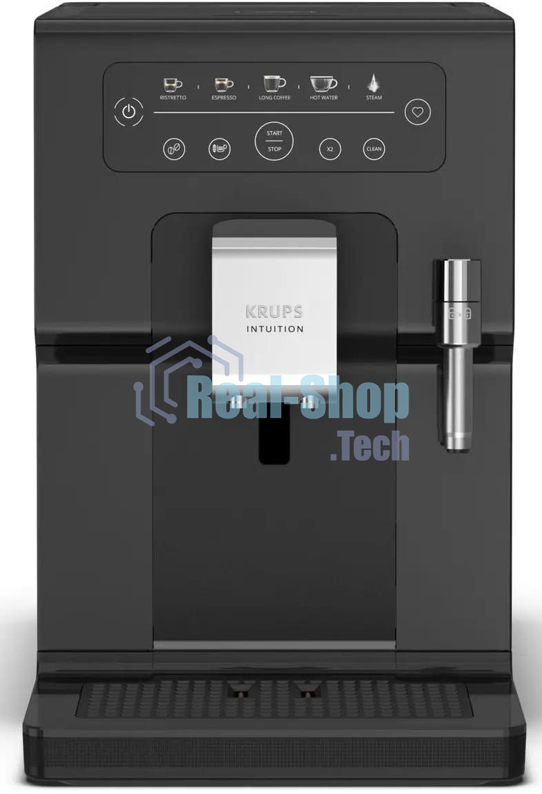 Кофемашина Krups Essential EA870810 1450Вт черный/нержавеющая сталь