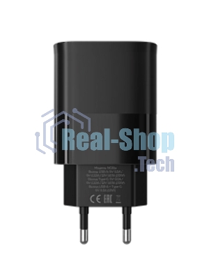Сетевое зарядное устройство MORE CHOICE NC81a СЗУ 1USB+1Type-C 3.0A PD 20W+ QC3.0, черный