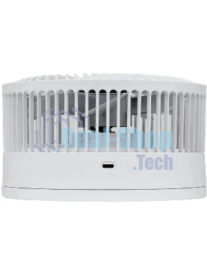 Вентилятор Centek CT-5042 белый, настольный, 12 Вт, 4 скорости, 19 см