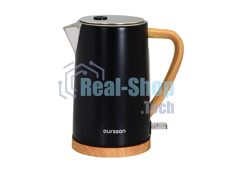 Чайник электрический OURSSON KE1754MD/BL черный