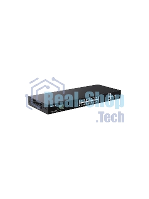 Коммутатор неуправляемый PoE Tenda TEG1120P-16-150W 18 портов, 18x1 Гбит/с, PoE 16х30 Вт (до 150Вт), SFP 2x1 Гбит/с