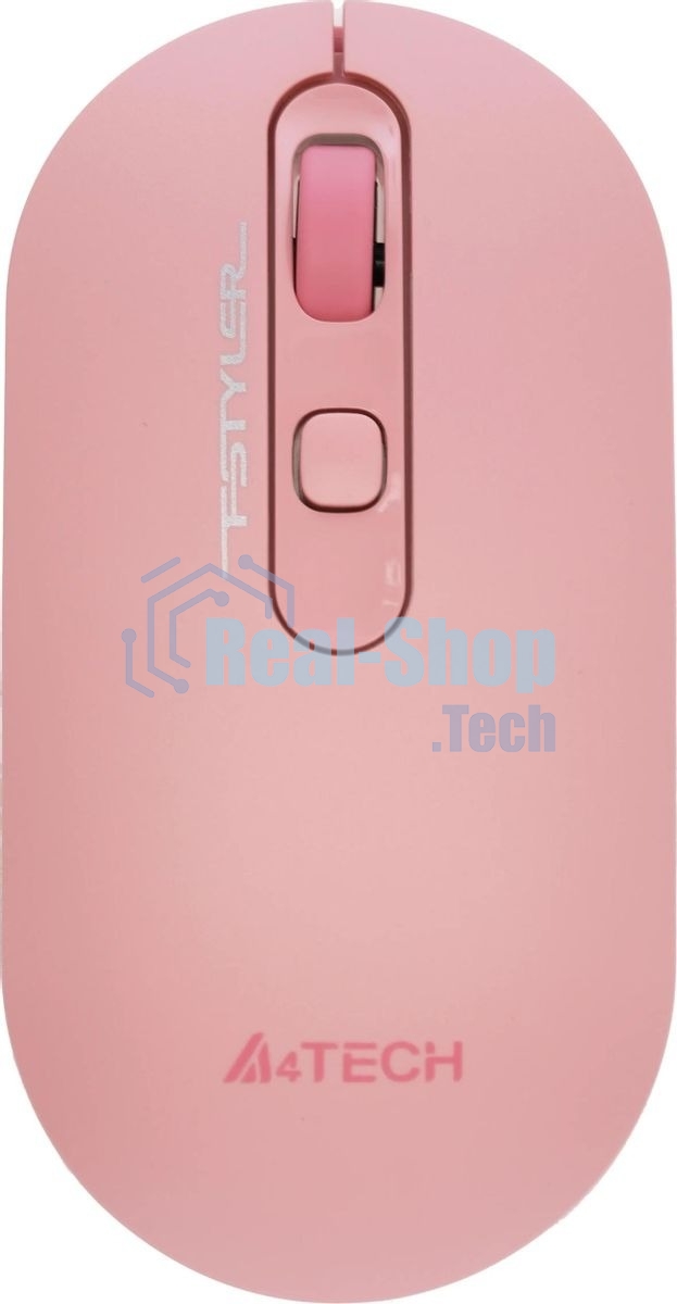 Мышь беспроводная A4Tech Fstyler FG20 розовый, 2000 dpi, радиоканал, USB, кнопки - 4