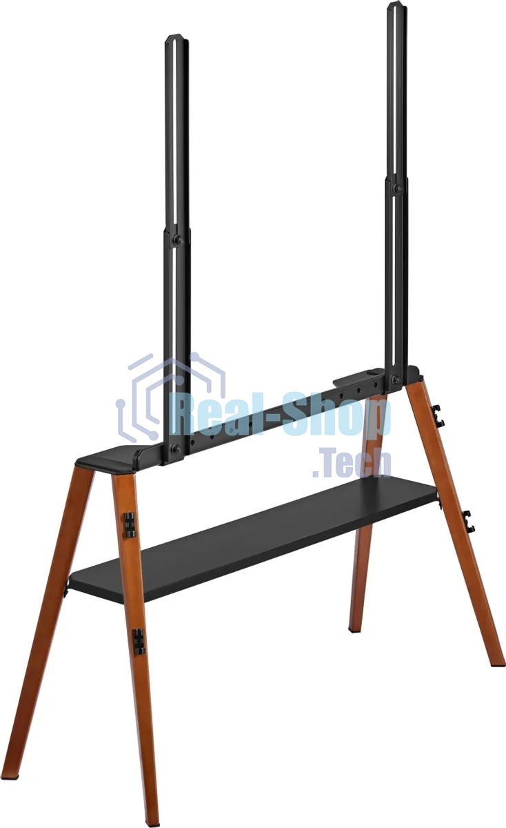 Подставка для телевизора Cactus CS-ST3647BKWN черный/орех, 49