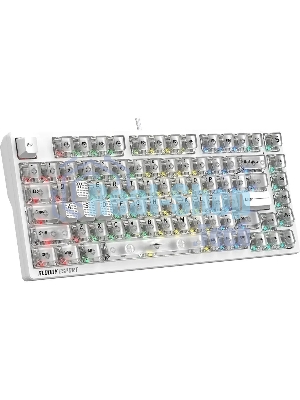 Клавиатура A4Tech Bloody MS76 проводная, USB Type-A, белый