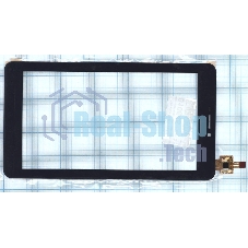 Сенсорное стекло (тачскрин) C196131A1-FPC740DR, черное
