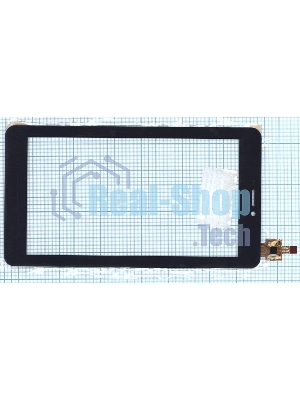 Сенсорное стекло (тачскрин) C196131A1-FPC740DR, черное