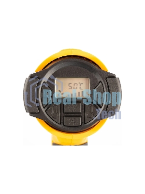 Фен технический Denzel HG-2000E, 2000 Вт, 2 режима, LCD дисплей