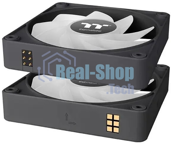 Вентилятор для корпуса Thermaltake CT120 EX Sync ARGB 120х120x25 черный 4-pin 28.5дБ (упак.:3шт) (CL-F181-PL12SW-A) Ret