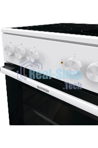 Плита электрическая Gorenje GEC5A41WG белый, конфорок 4 электрических, духовка 62 л, 50 см x 85 см x 59.4 см