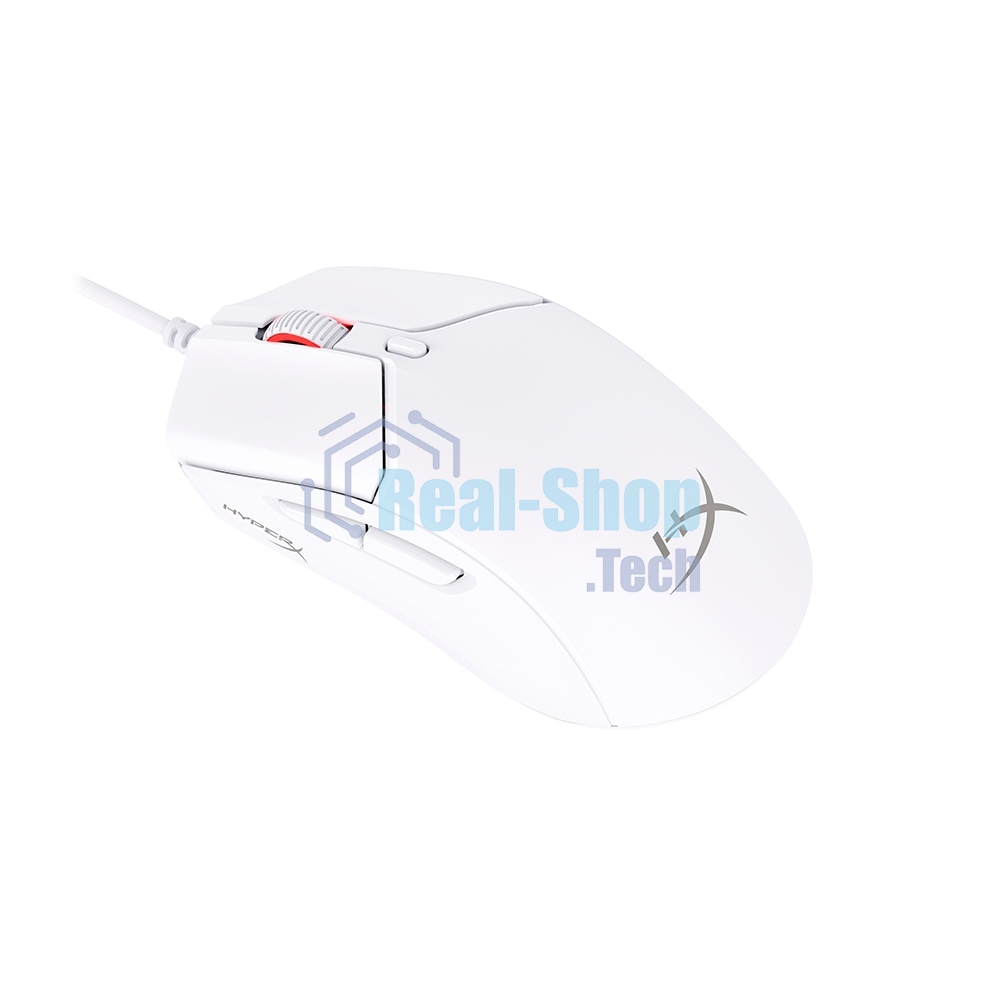 Мышь проводная HyperX Pulsefire Haste 2 белый, 26000 dpi, USB, кнопки - 6