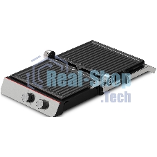 Гриль электрический Zigmund & Shtain ZEG-926 черный/серебристый, 2000 Вт