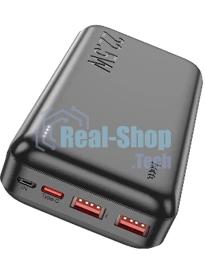 Портативный аккумулятор Hoco J101A Astute 20000mAh 22.5W 3A черный (82496)