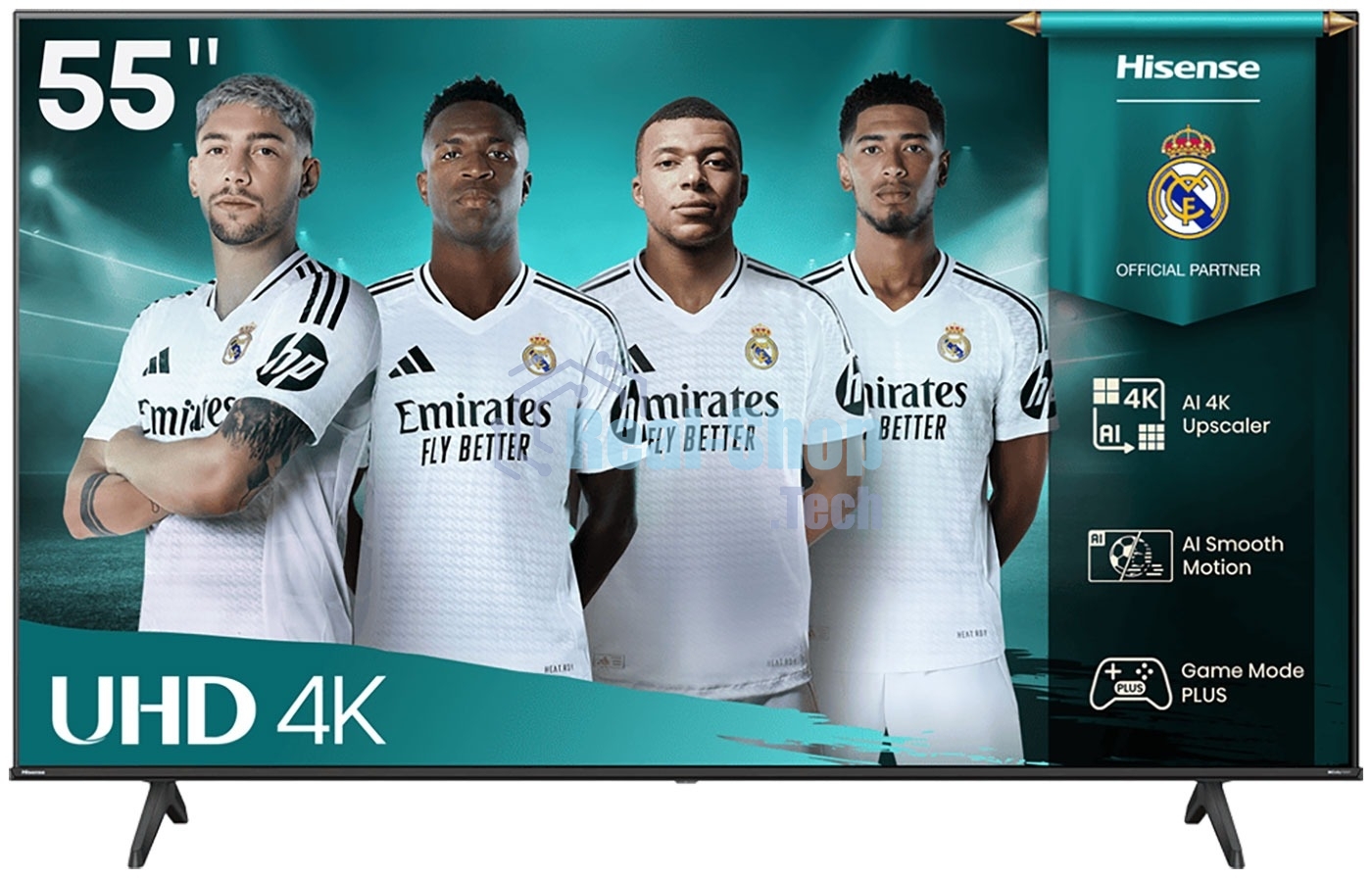 Телевизор Hisense 55'' 55A6Q UHD Smart черный 2025