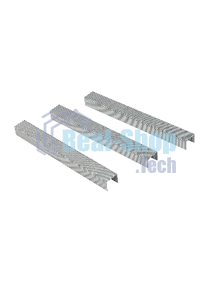 Скоба PNS 80/10S для пневмостеплера ASG 180, обивочная, тип 80 (21GA), длина 10, ширина 12,8 мм, сечение 0,65 x 0,95 мм, сталь, 5000 штук