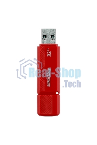 Флешка USB Smartbuy Флешка USB Smartbuy 32 Gb Smartbuy Dock Red (SB32 GbDK-R)