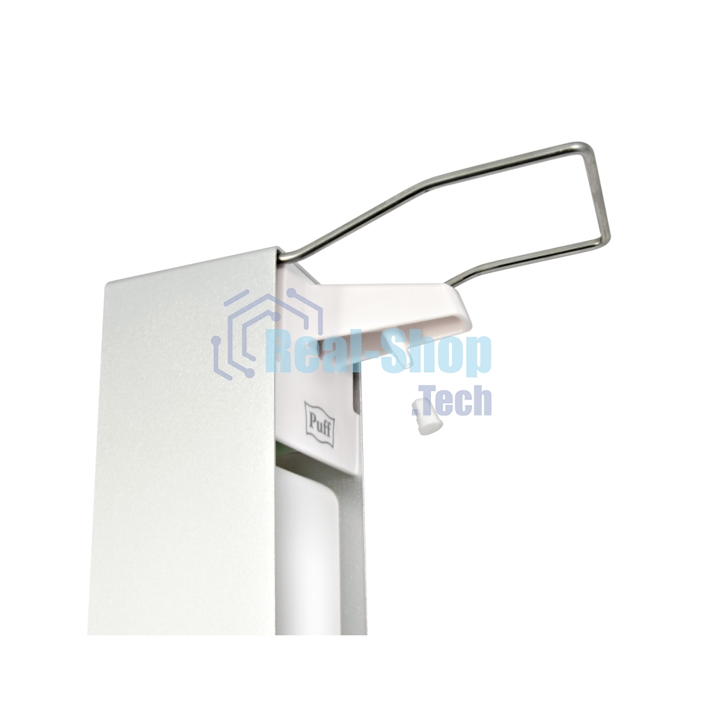 Локтевой дозатор для жидкого мыла и дез. растворов, 1000 мл, Puff-8191, 26х23х10 см