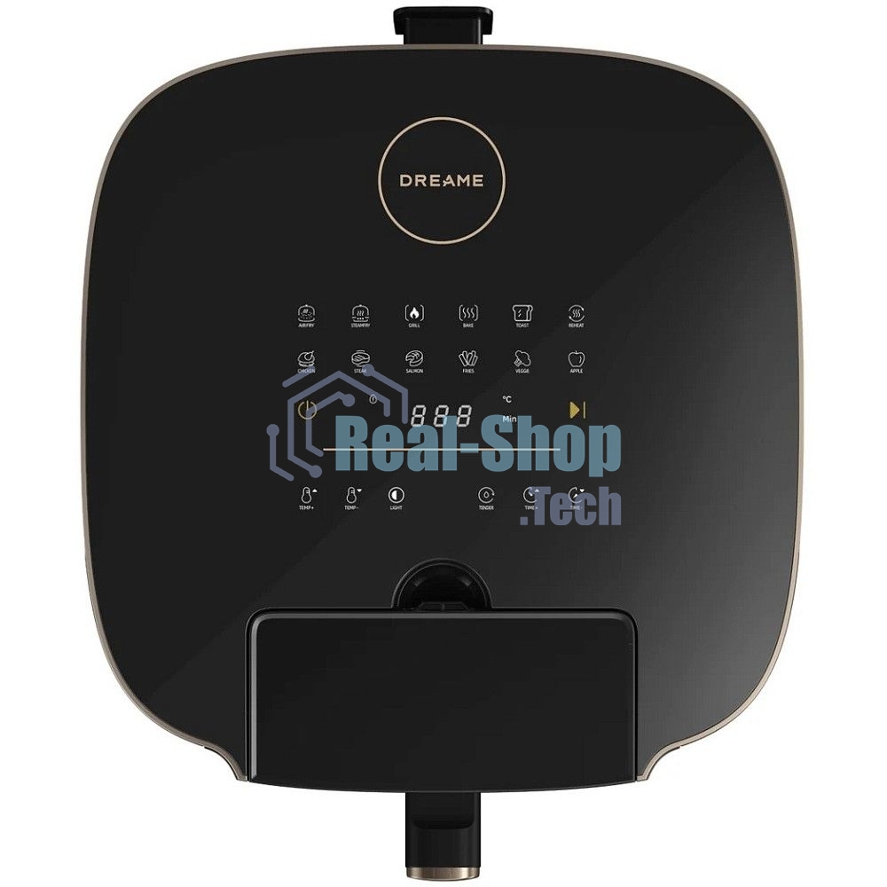 Аэрогриль Dreame Tasti Airfryer AF30 черный, 2300 Вт, 7 л, сенсор, 12 программ