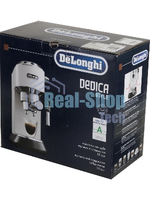 Кофеварка эспрессо DeLonghi EC685.W белый, исп. кофе - молотый/чалды, 1.1 л, 1350 Вт, 15 бар