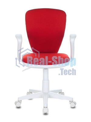 Кресло Бюрократ KD-W10AXSN/26-22 красный, ткань, 120 кг