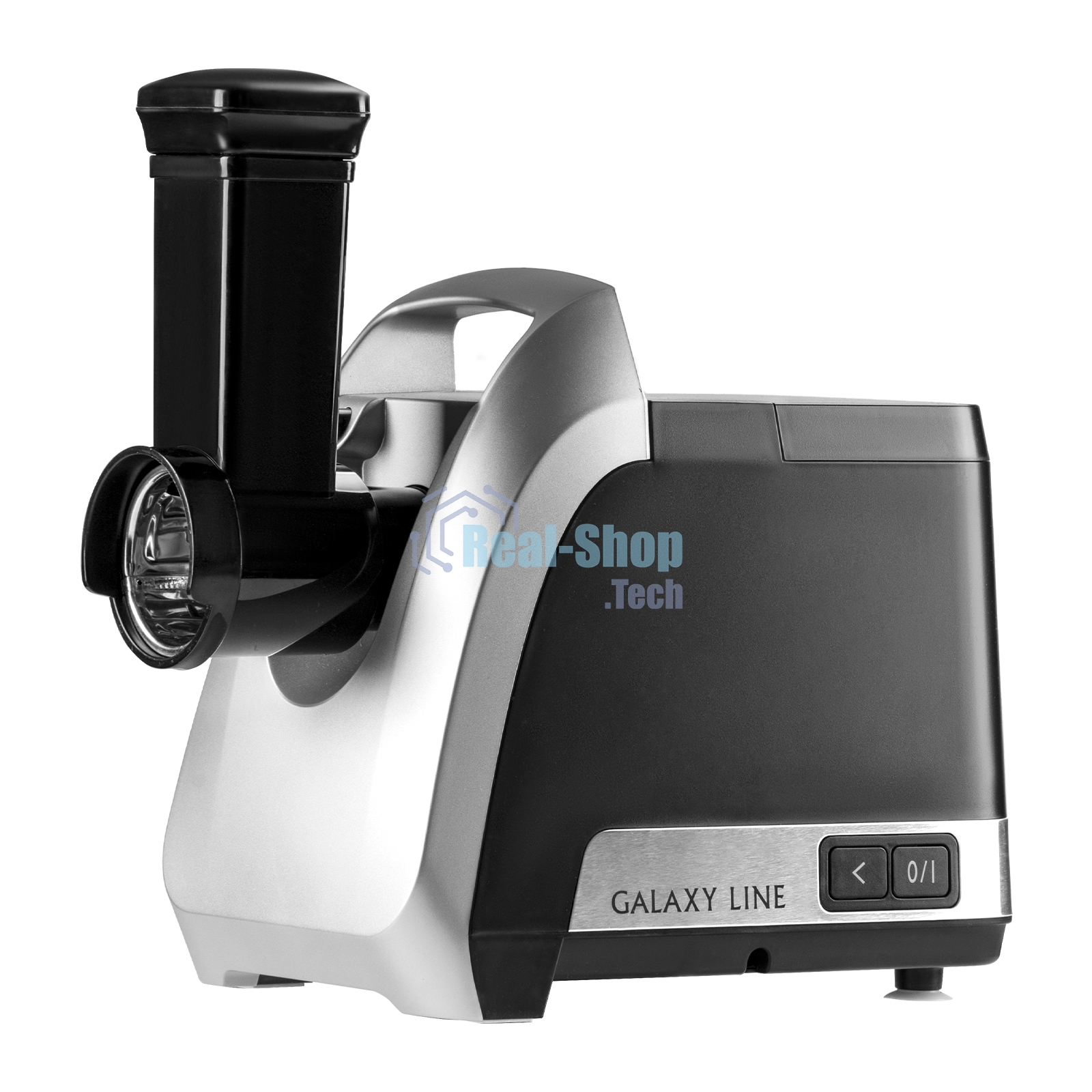 Мясорубка электрическая GALAXY LINE GL 2423 черная, 2200 Вт, 2,6 кг/мин, функция 