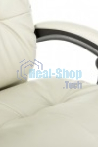 Кресло руководителя Бюрократ CH-824MSG-BF слоновая кость, эко.кожа/ткань, пластик