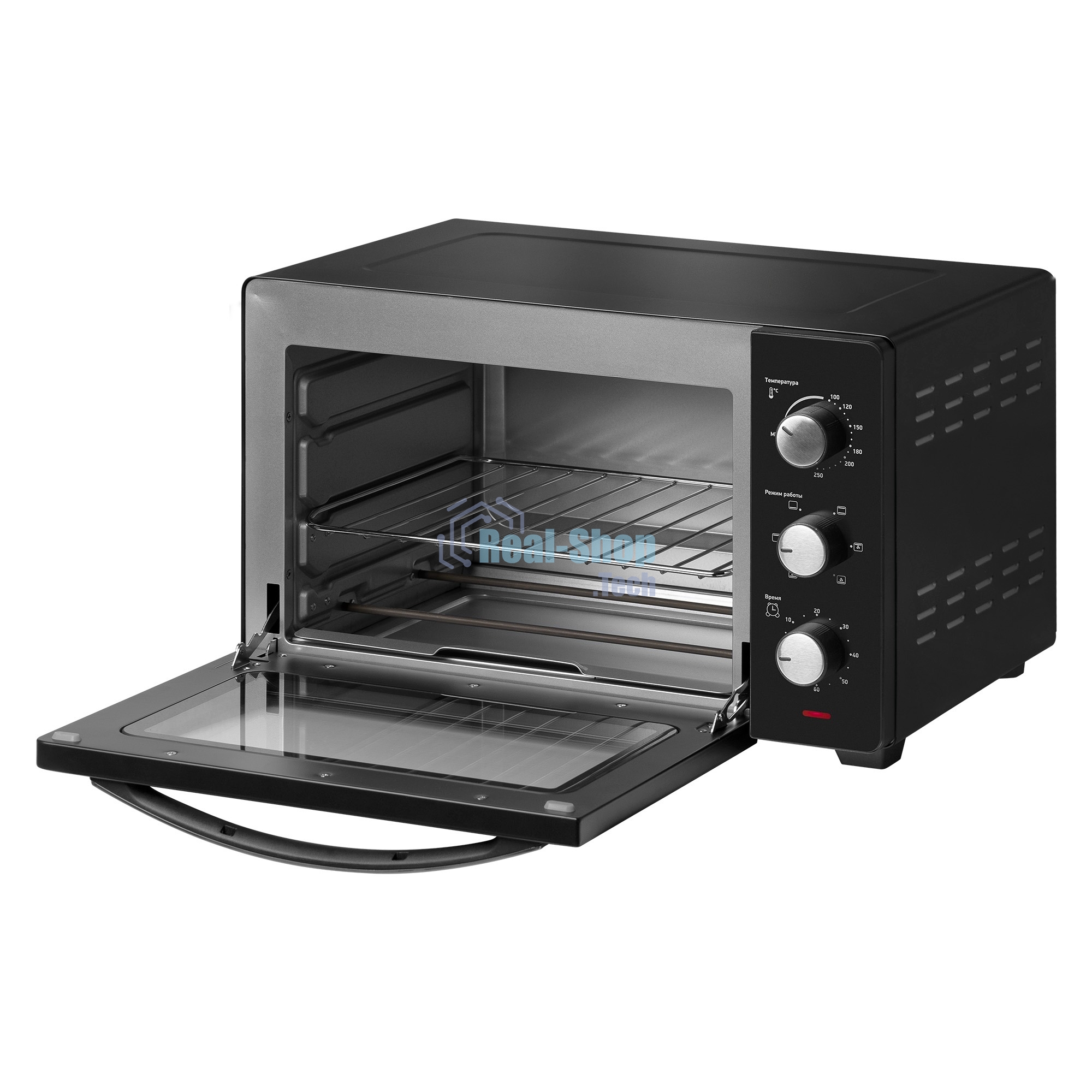 Мини-печь BBK OE3037M черный