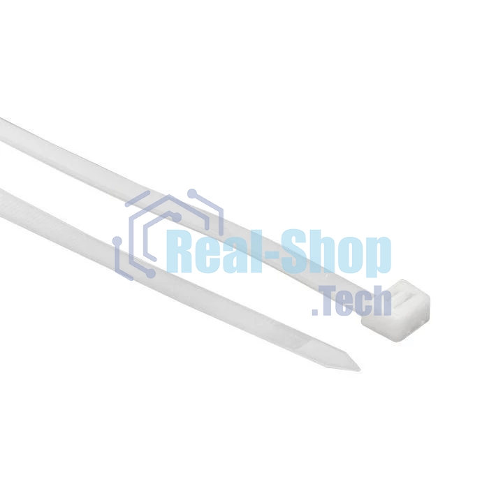 Хомут кабельный 4.8х350 нейл. бел. (уп. 100 шт) EKF plc-c-4.8x350