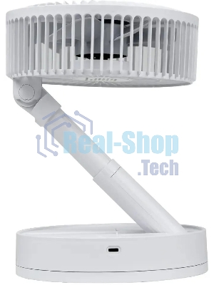 Вентилятор Centek CT-5042 белый, настольный, 12 Вт, 4 скорости, 19 см