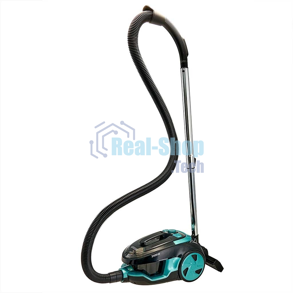 Пылесос DELTA LUX DE-3501 черный\бирюзовый