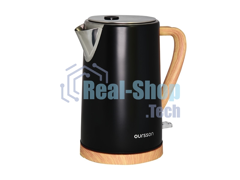 Чайник электрический OURSSON KE1754MD/BL черный