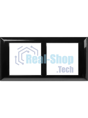 Рамка-суппорт 4 мод. Avanti для In-liner Front черный ДКС 4402914