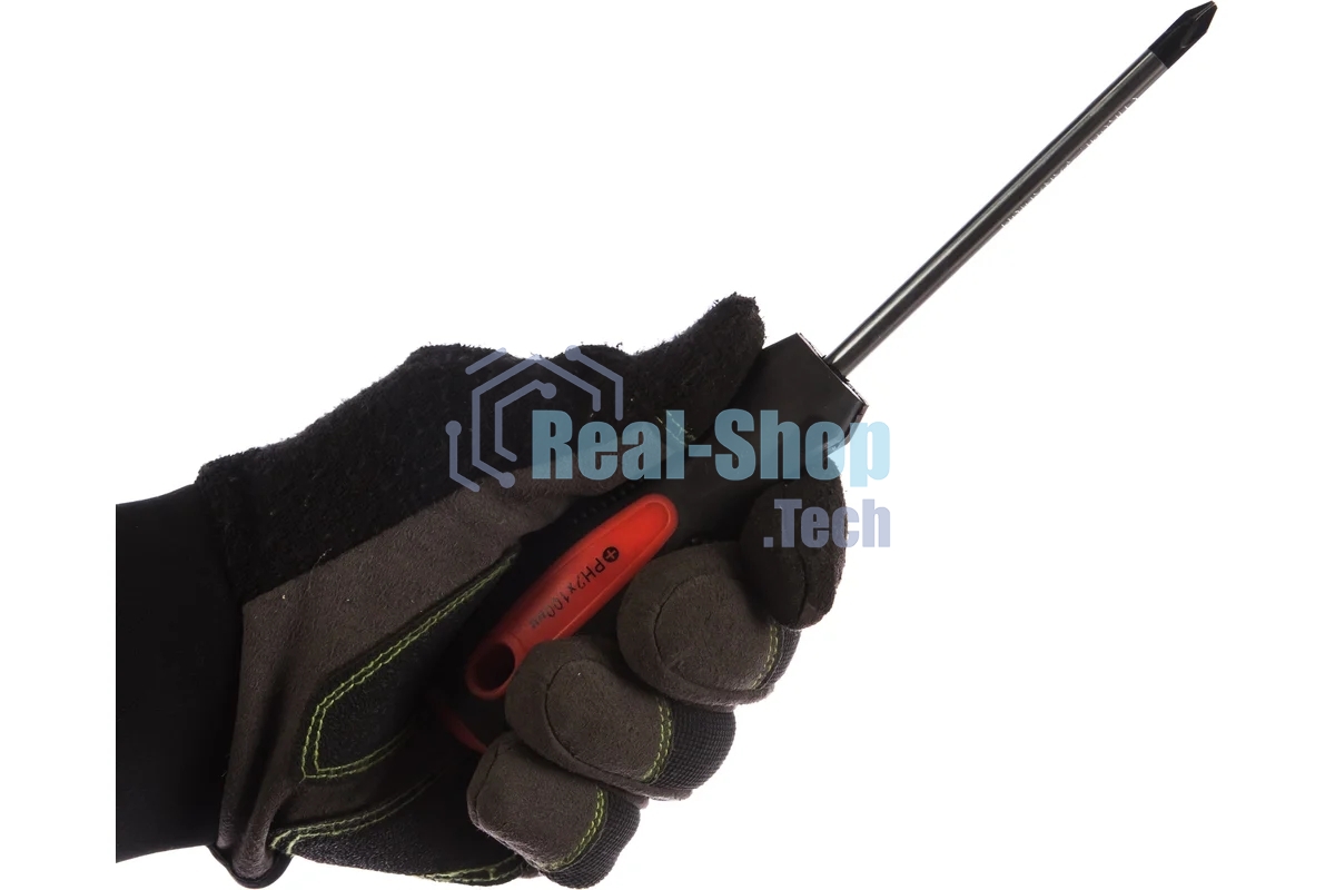Отвертка Matrix Anti-Slip 12248 PH2 х 100 мм, CrV, двухкомп. рукоятка