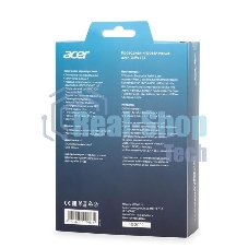 Мышь проводная Acer OMW134 черный, 3200 dpi, USB, кнопки - 6