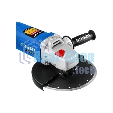 Угловая шлифовальная машина Зубр 180 мм, 2000 Вт, компакт, серия Профессионал