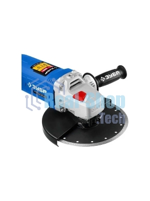 Угловая шлифовальная машина Зубр 180 мм, 2000 Вт, компакт, серия Профессионал