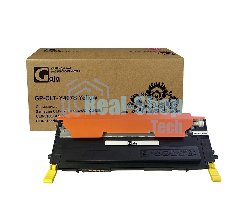 Картридж лазерный GalaPrint GP-CLT-Y407S желтый (1000 стр) для Samsung CLP-320/CLP-325/CLX-3185/CLX-3180/CLP-325W/CLP-320N/CLX-3185N/CLX-3185FN/CLX-3185W
