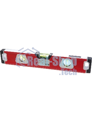 Уровень алюминиевый Matrix, магнит фрезерованный, 3 глазка 400 мм