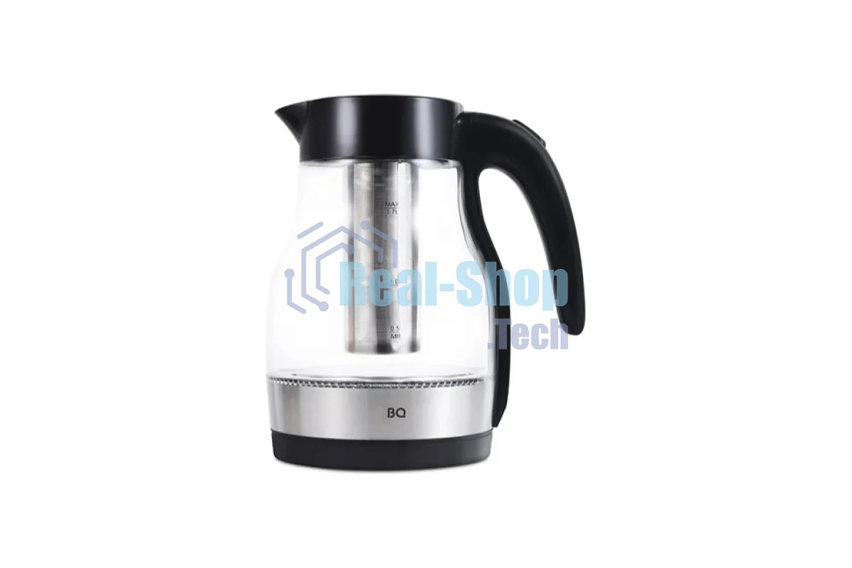 Чайник электрический BQ KT2046G черный/стальной